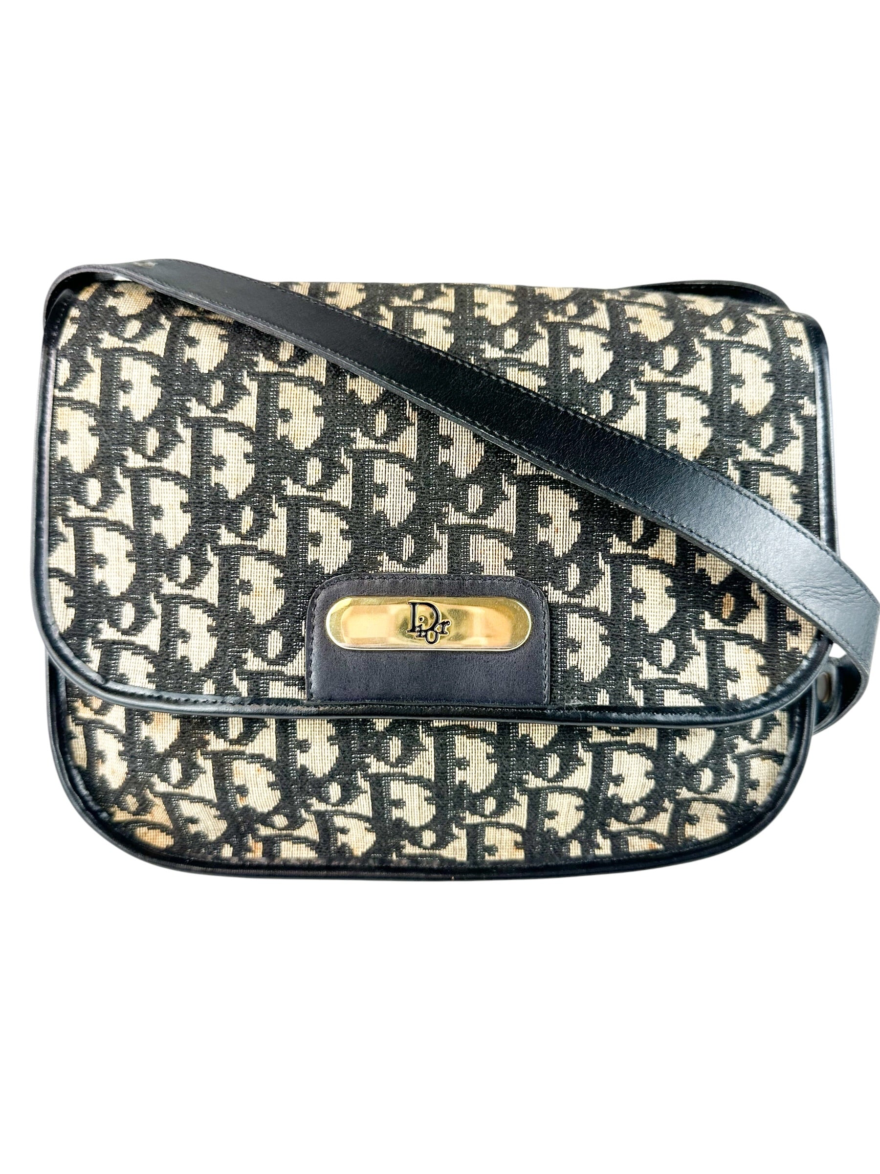 Dior Cavas Trotter Shoulder Bag Vintage