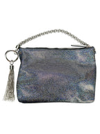 Jimmy Choo Sparkle Callie Metallic Clutch