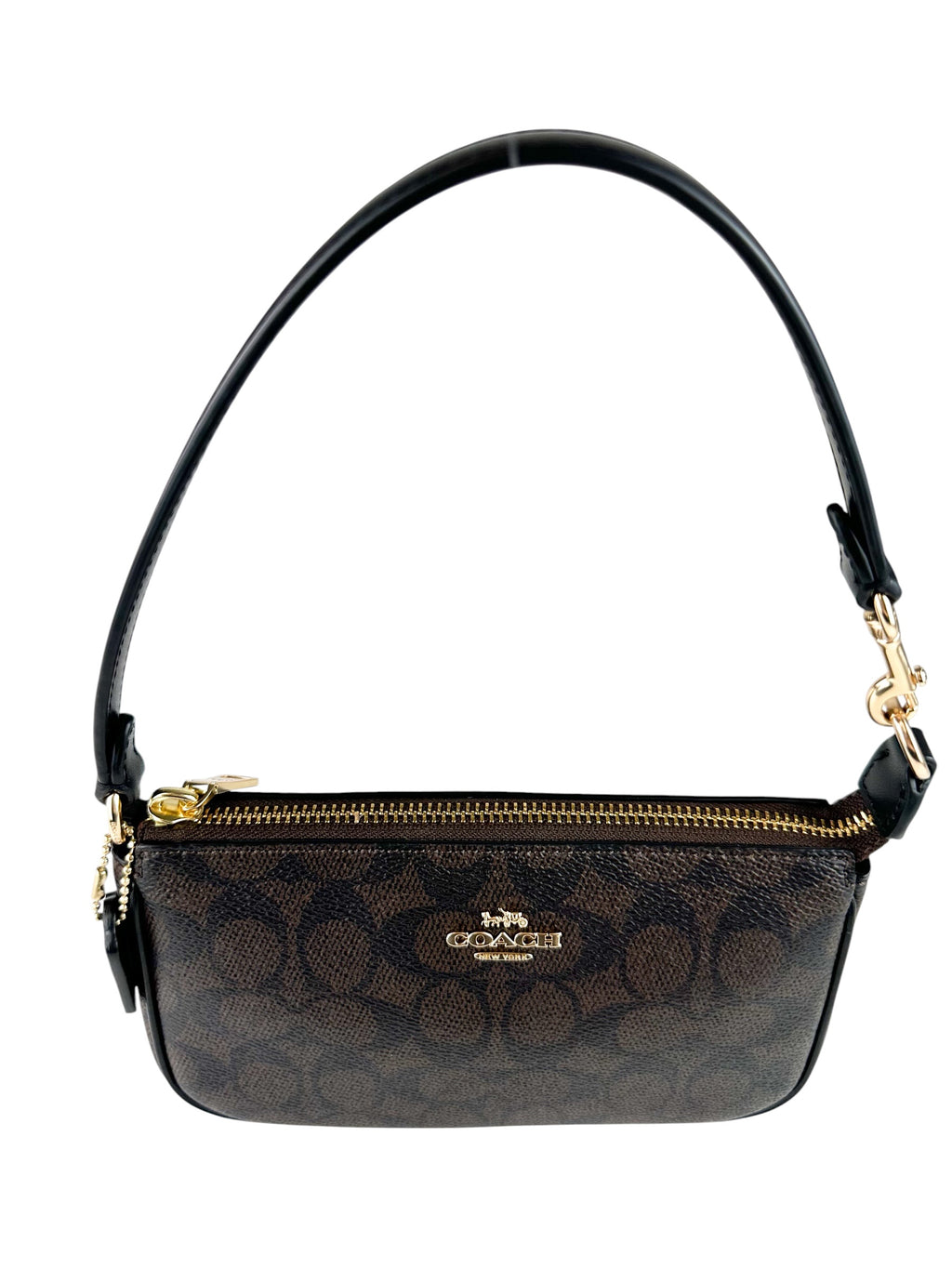 Coach Walnut Coated Canvas Nolita 19 Bag