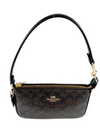 Coach Walnut Coated Canvas Nolita 19 Bag