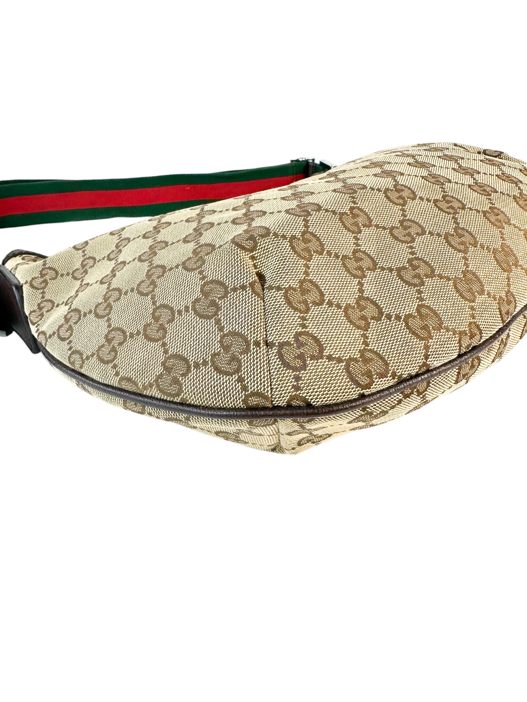 Gucci Brown GG Canvas Sherry Shoulder Bag