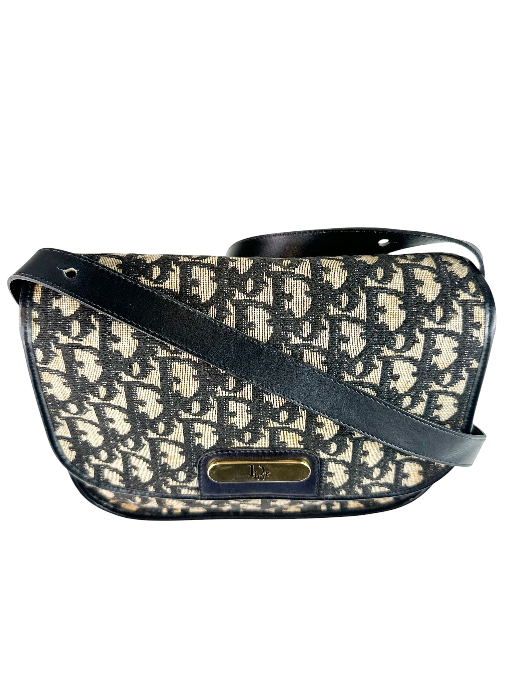 Dior Cavas Trotter Shoulder Bag Vintage
