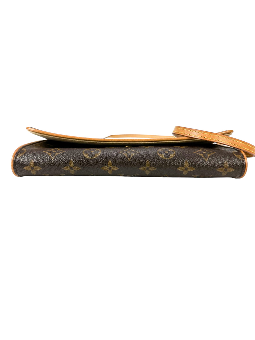 Louis Vuitton Monogram Coated Canvas Twin Pochette GM