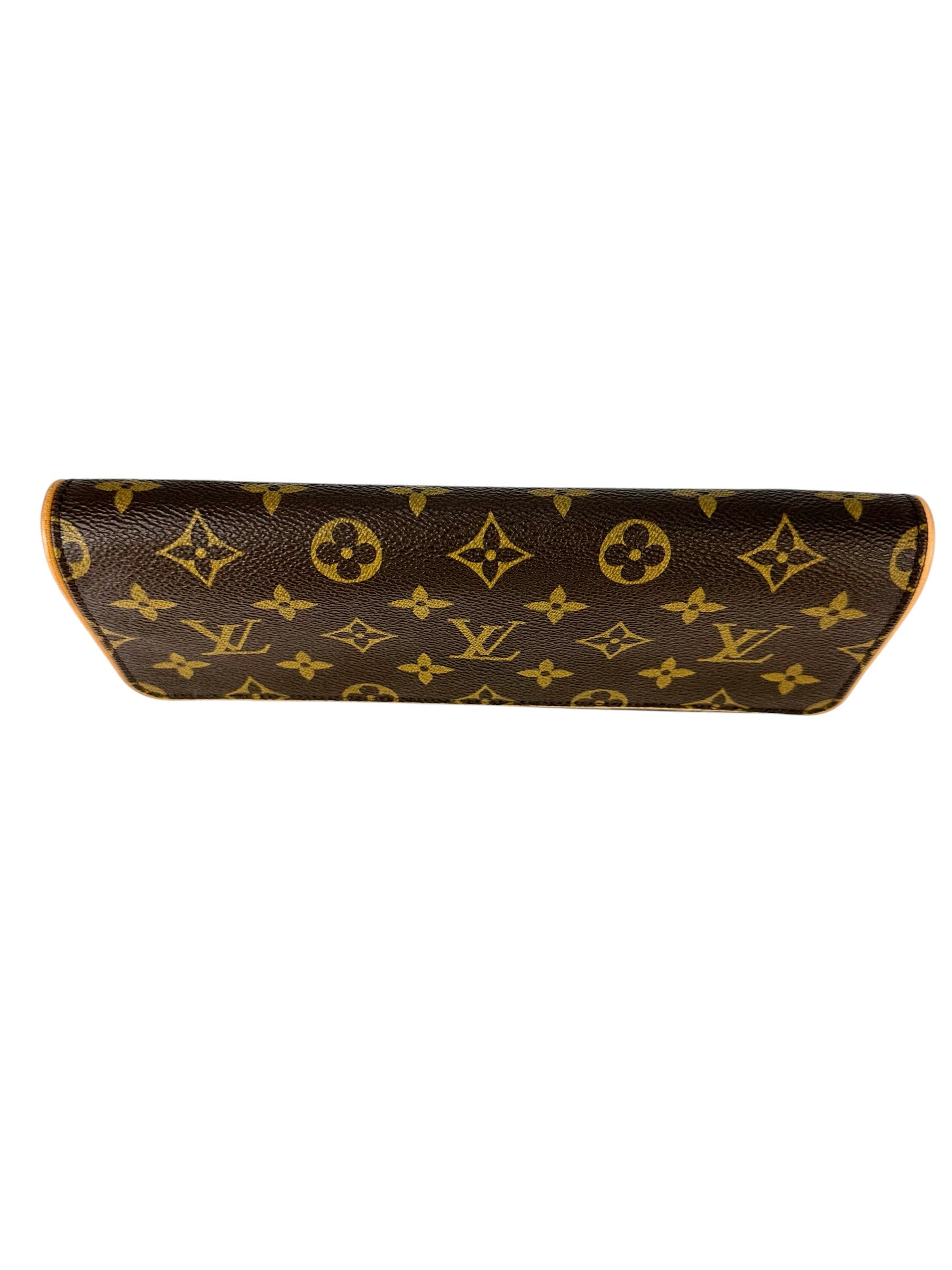Louis Vuitton Monogram Coated Canvas Twin Pochette GM