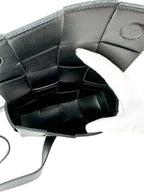 Bottega Veneta Black Leather Casette Belt Bag