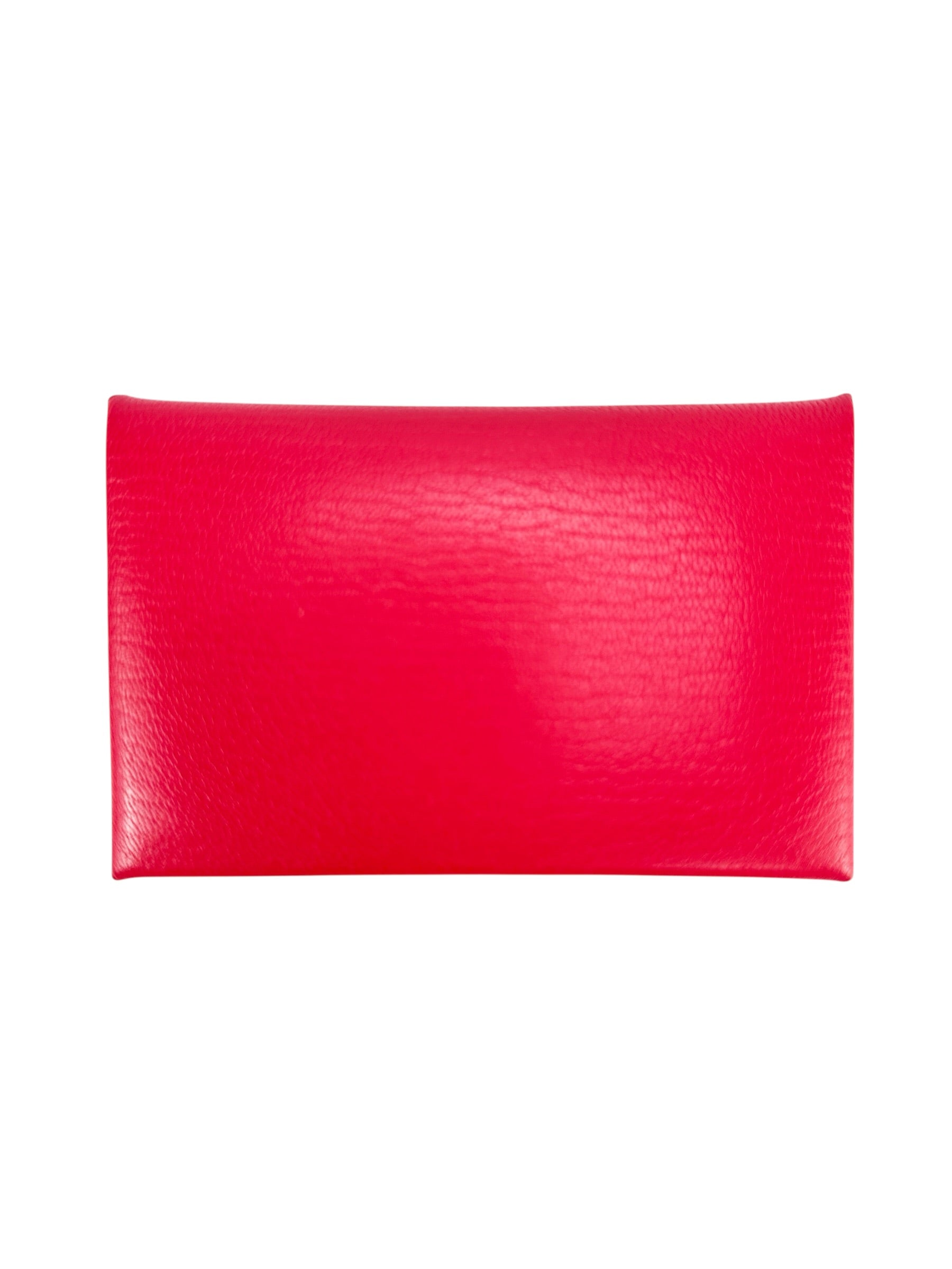 Hermes Calvi Card Holder Rose Extreme