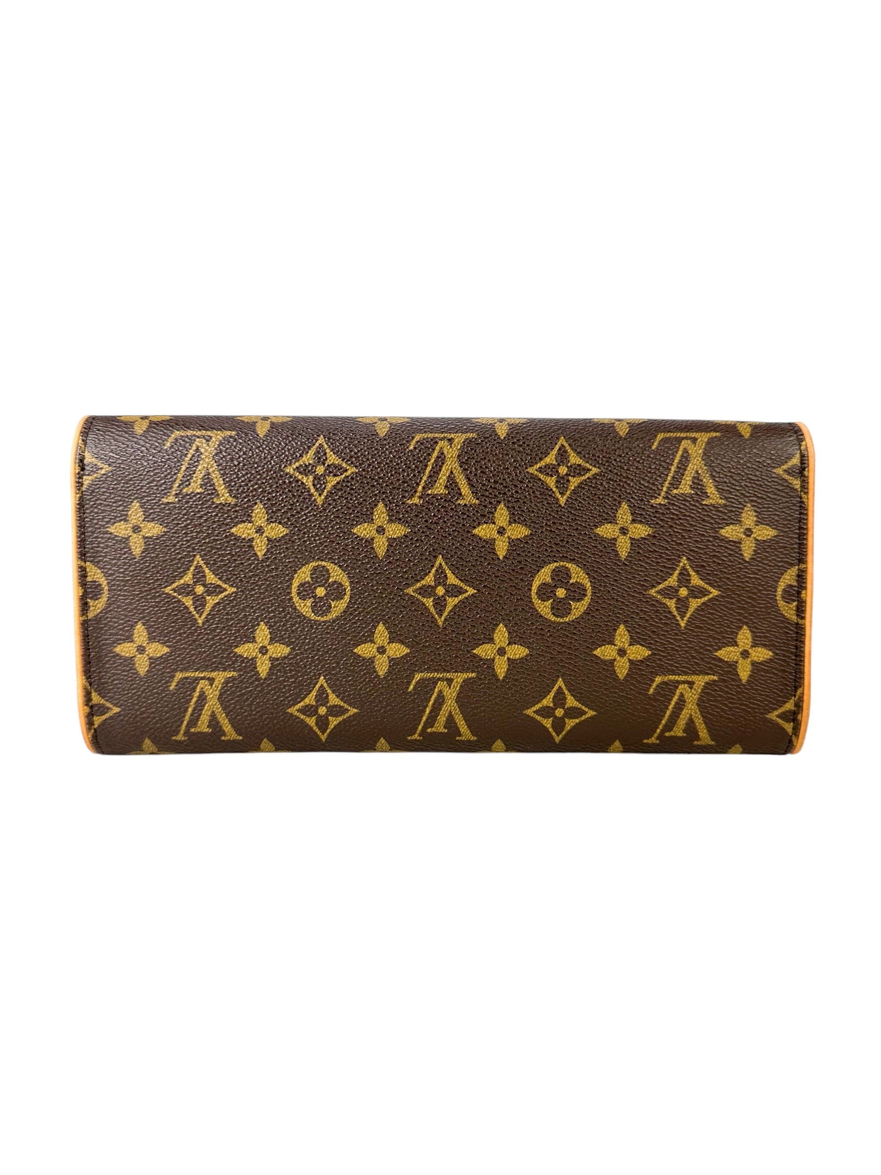 Louis Vuitton Monogram Coated Canvas Twin Pochette GM