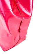 Louis Vuitton Rose Pop Vernis Leather Reade PM