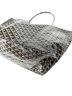 Goyard  Black Coated Canvas St Louis GM Tote