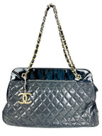 Chanel Black Quilted Lambskin CC Chain Tote