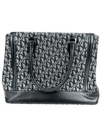 Dior Black Diorissimo Canvas Frame Bag