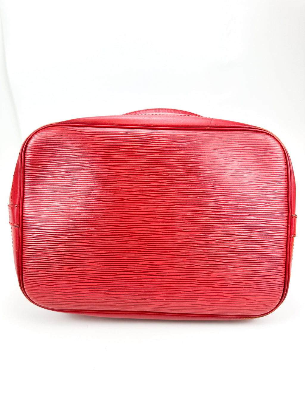 Louis Vuitton Red Epi Leather Noe Bucket Bag