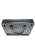 Dior Black Diorissimo Canvas Frame Bag