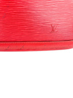 Louis Vuitton Red Epi Leather Lussac Tote