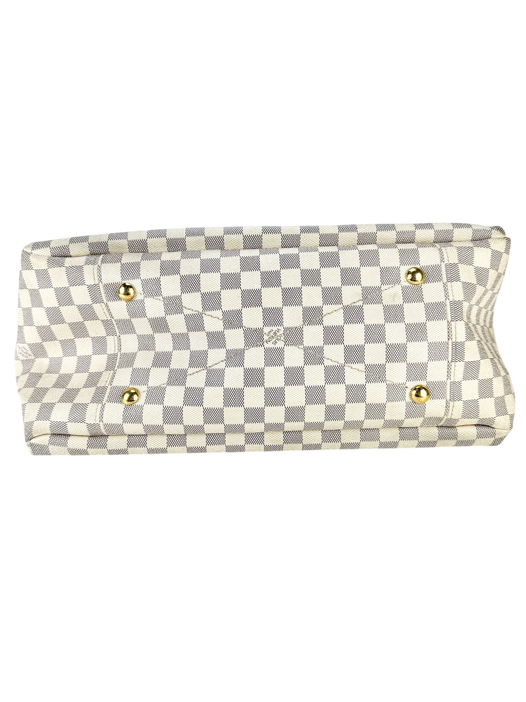 Louis Vuitton Damier Azur Coated Canvas Artsy Tote MM