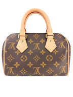 Louis Vuitton Monogram Coated Canvas Speedy 20 Bandouliere 20