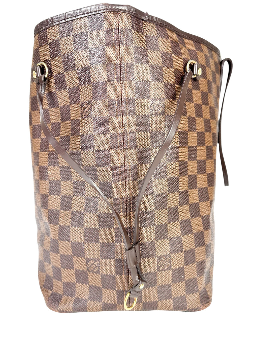 Louis Vuitton Coated Canvas Damier Ebene Neverfull GM