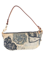 Louis Vuitton Blue Denim Pouchy Patchwork Shoulder Bag