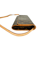 Louis Vuitton Monogram Coated Canvas Twin Pochette GM