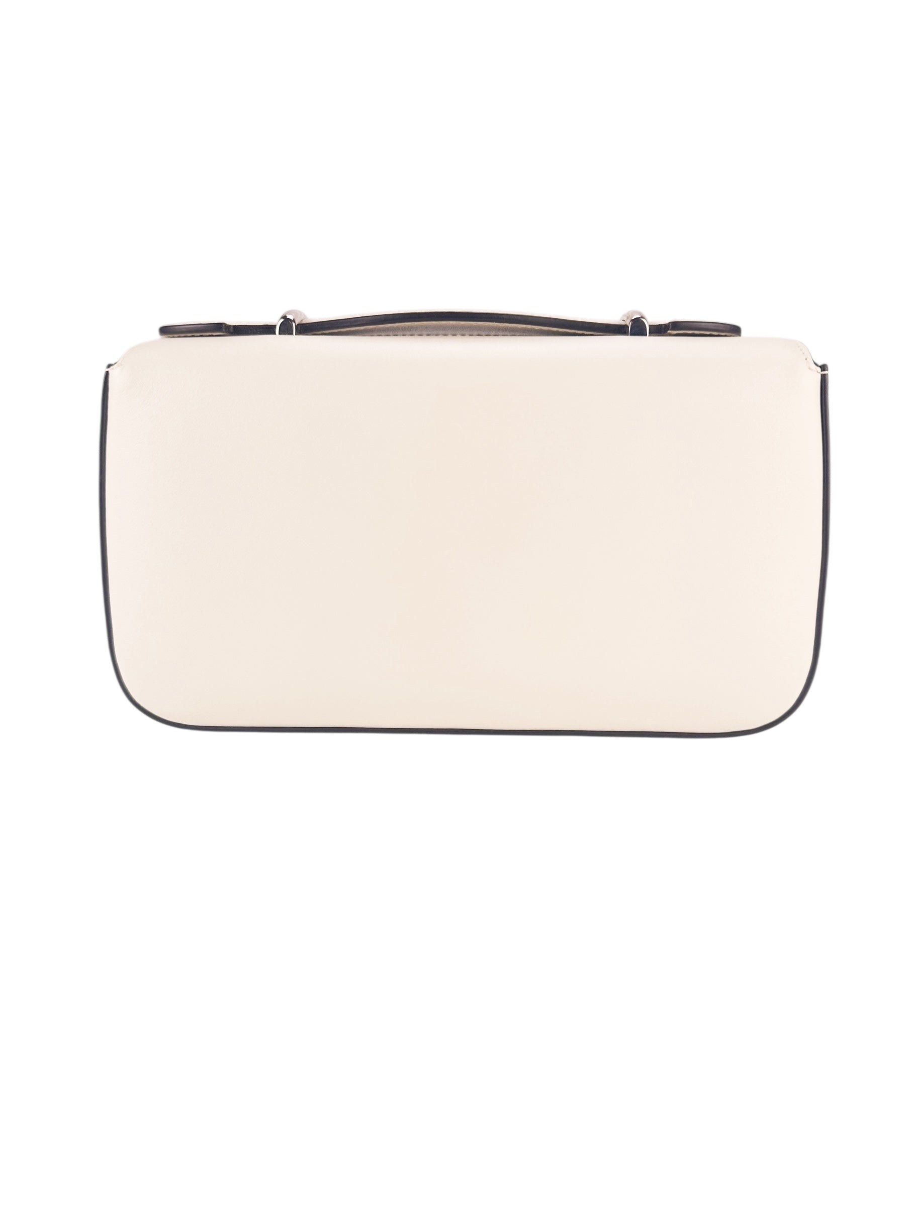 Gucci Calfskin Cream Petite GG Shoulder Bag Mini