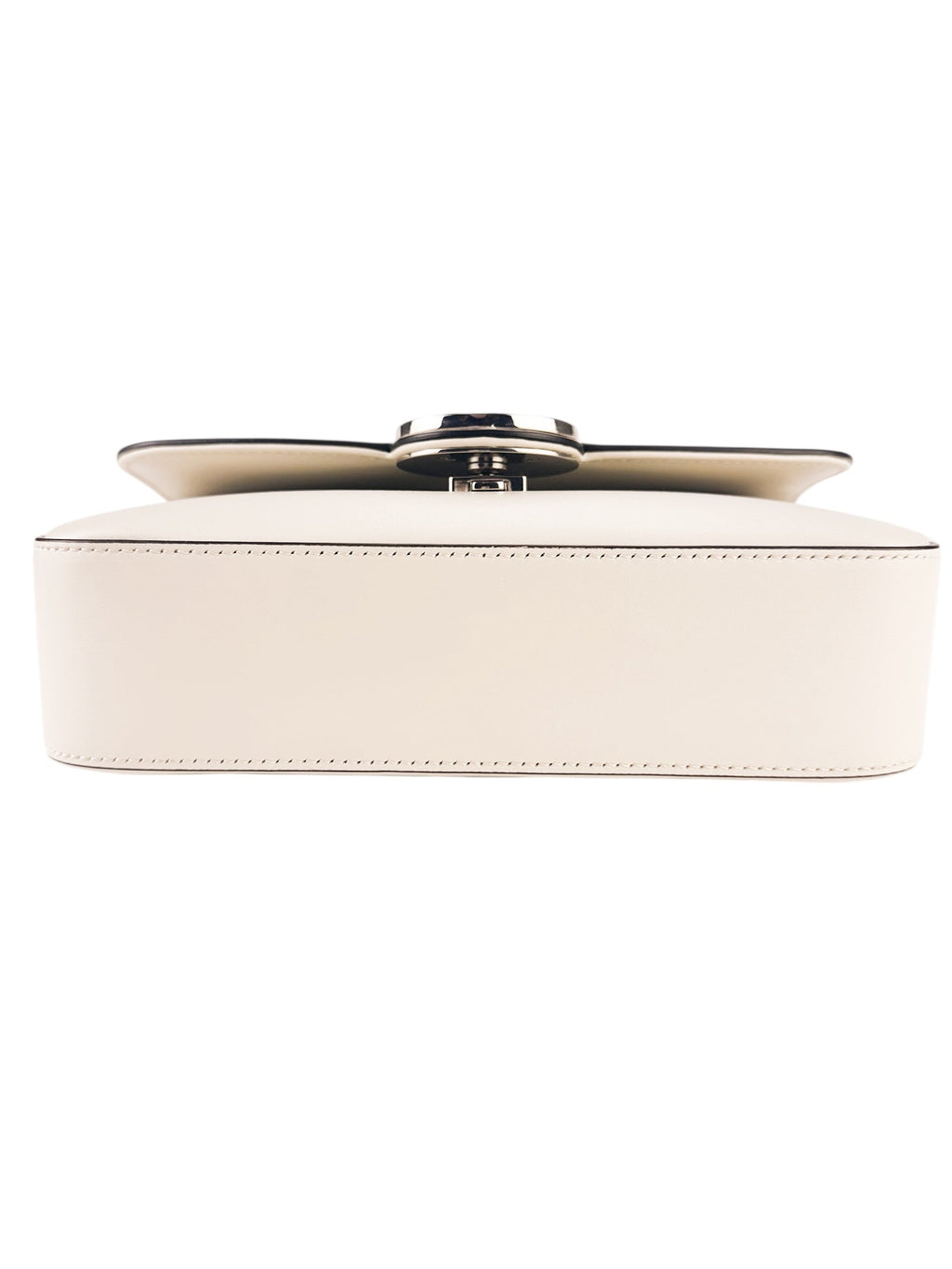 Gucci Calfskin Cream Petite GG Shoulder Bag Mini