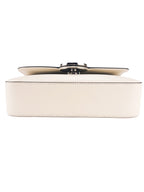 Gucci Calfskin Cream Petite GG Shoulder Bag Mini