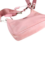 Prada Pink Nylon Re-Edition Bag
