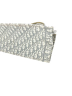 Christian Dior Grey Canvas Oblique Book Tote