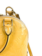 Louis Vuitton Jaune Passion Monogram Vernis Leather Alma BB