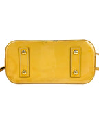 Louis Vuitton Jaune Passion Monogram Vernis Leather Alma BB