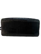 Christian Dior Black Cannage Lambskin Lady Dior Medium