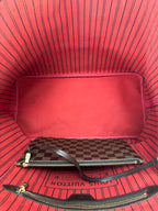 Louis Vuitton Coated Canvas Damier Ebene Neverfull GM