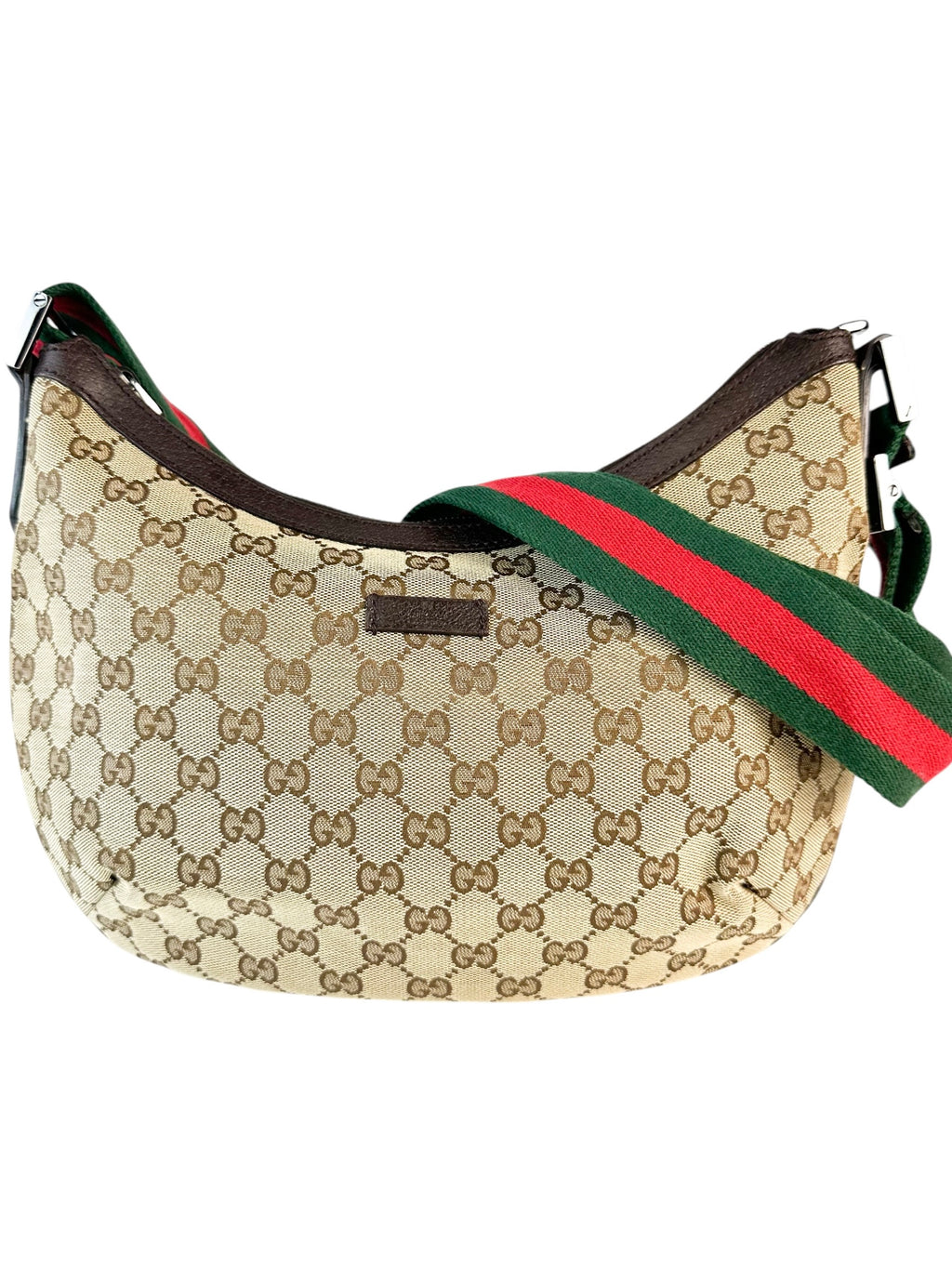 Gucci Brown GG Canvas Sherry Shoulder Bag