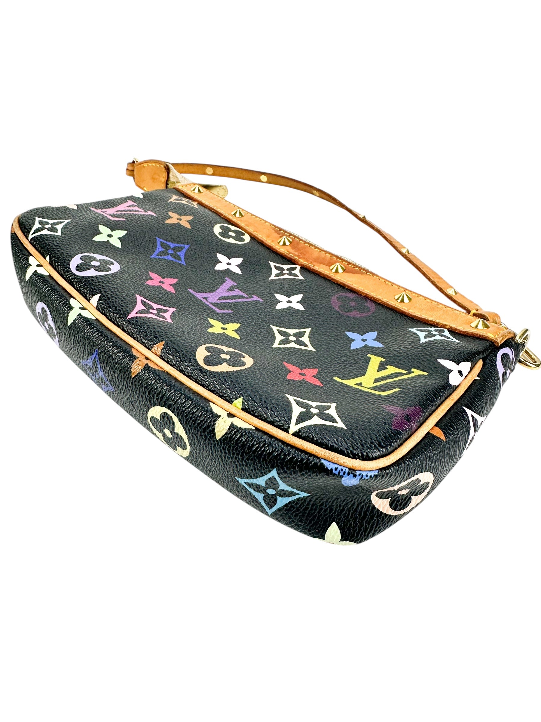 Louis Vuitton Multicolor Noir Coated Canvas Pochette Accessories