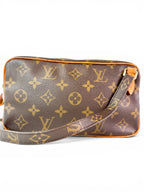 Louis Vuitton Monogram Coated Canvas Marley Bag