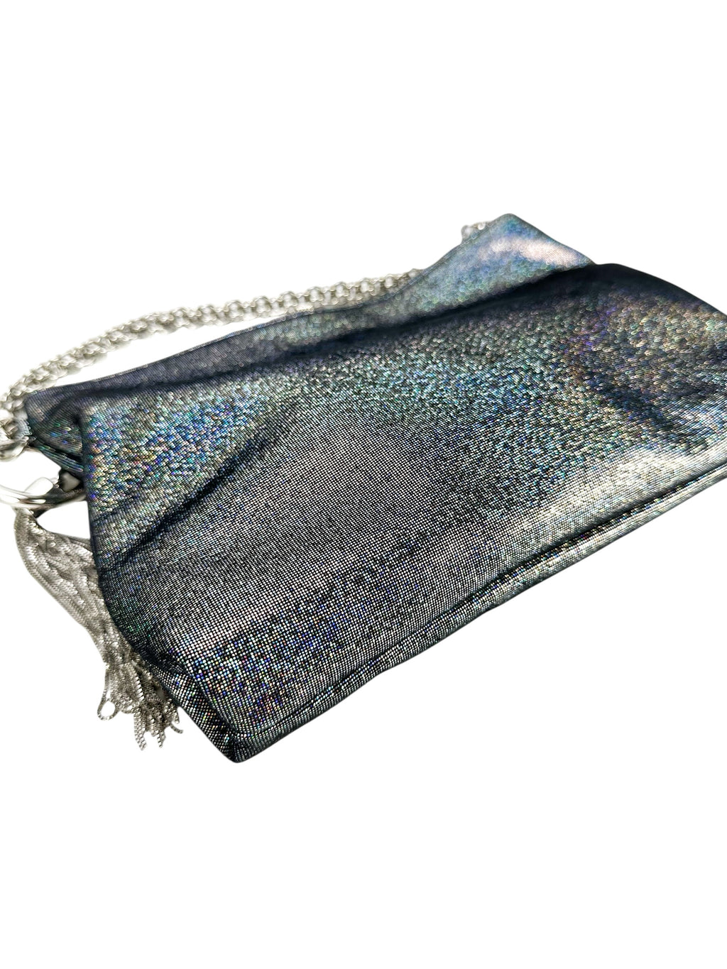 Jimmy Choo Sparkle Callie Metallic Clutch