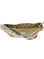 Gucci Beige Canvas GG Sherry Shoulder Bag