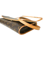 Louis Vuitton Monogram Coated Canvas Twin Pochette GM