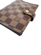 Louis Vuitton Damier Ebene Coated Canvas Agenda PM