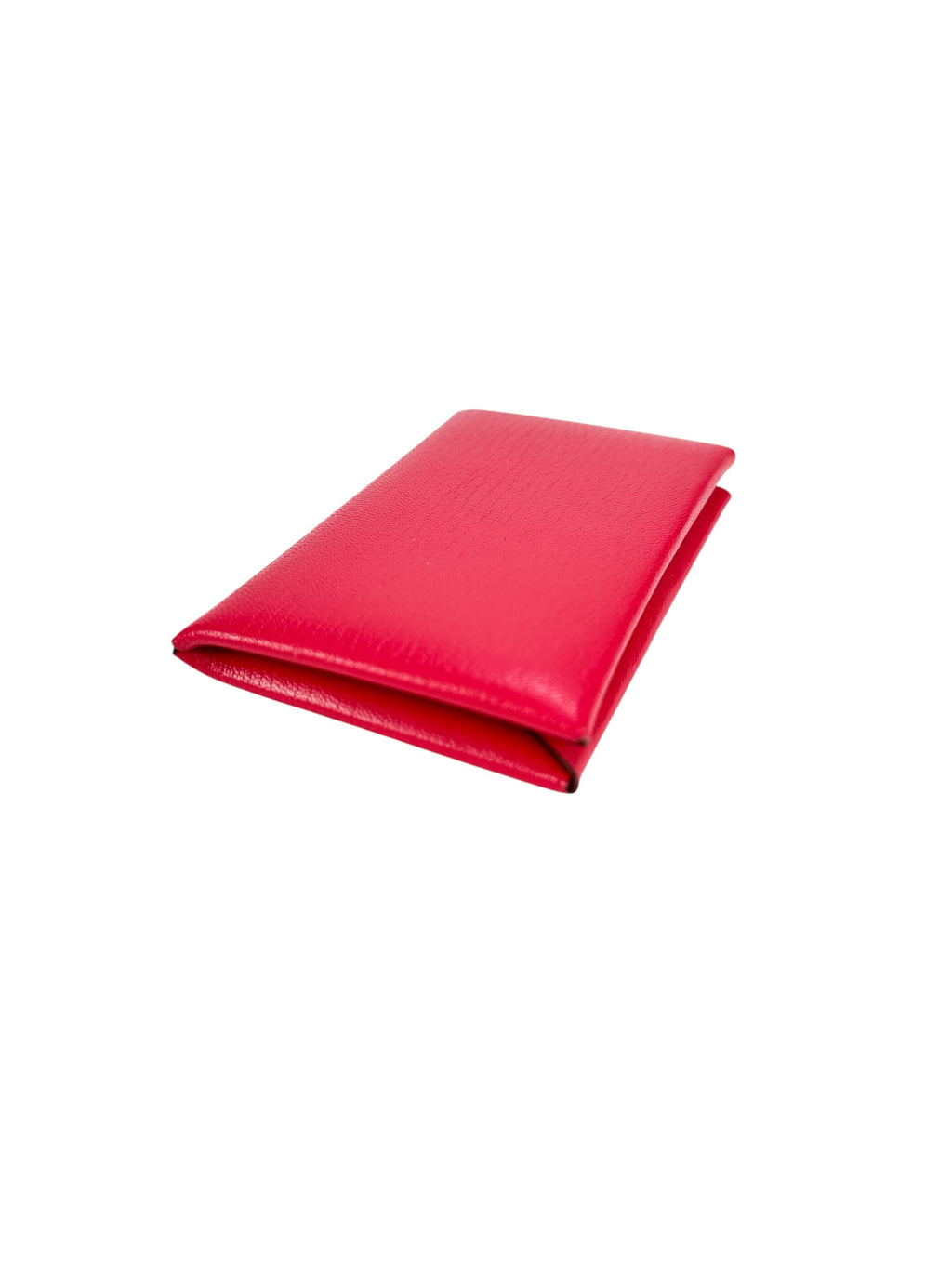 Hermes Calvi Card Holder Rose Extreme