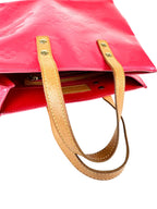 Louis Vuitton Rose Pop Vernis Leather Reade PM