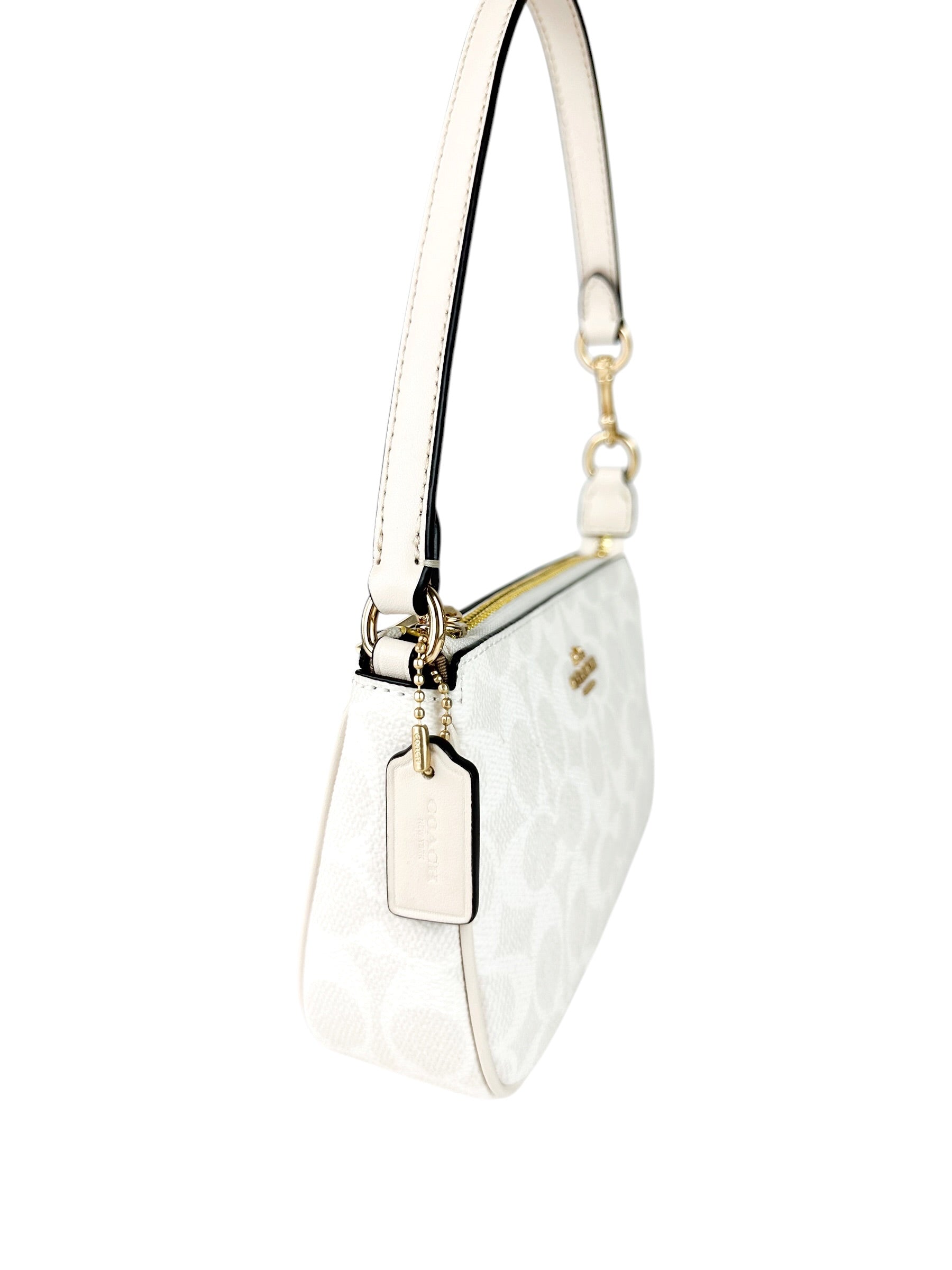 Coach Sand Coated Canvas Nolita 19 Bag