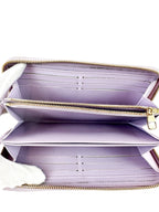 Louis Vuitton Lilac Vernis Leather Long Wallet