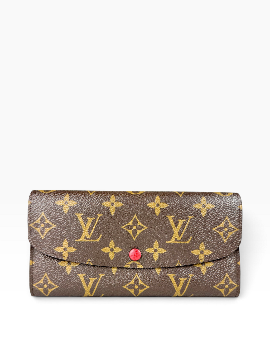 Louis Vuitton Monogram Coated Canvas Emilie Wallet