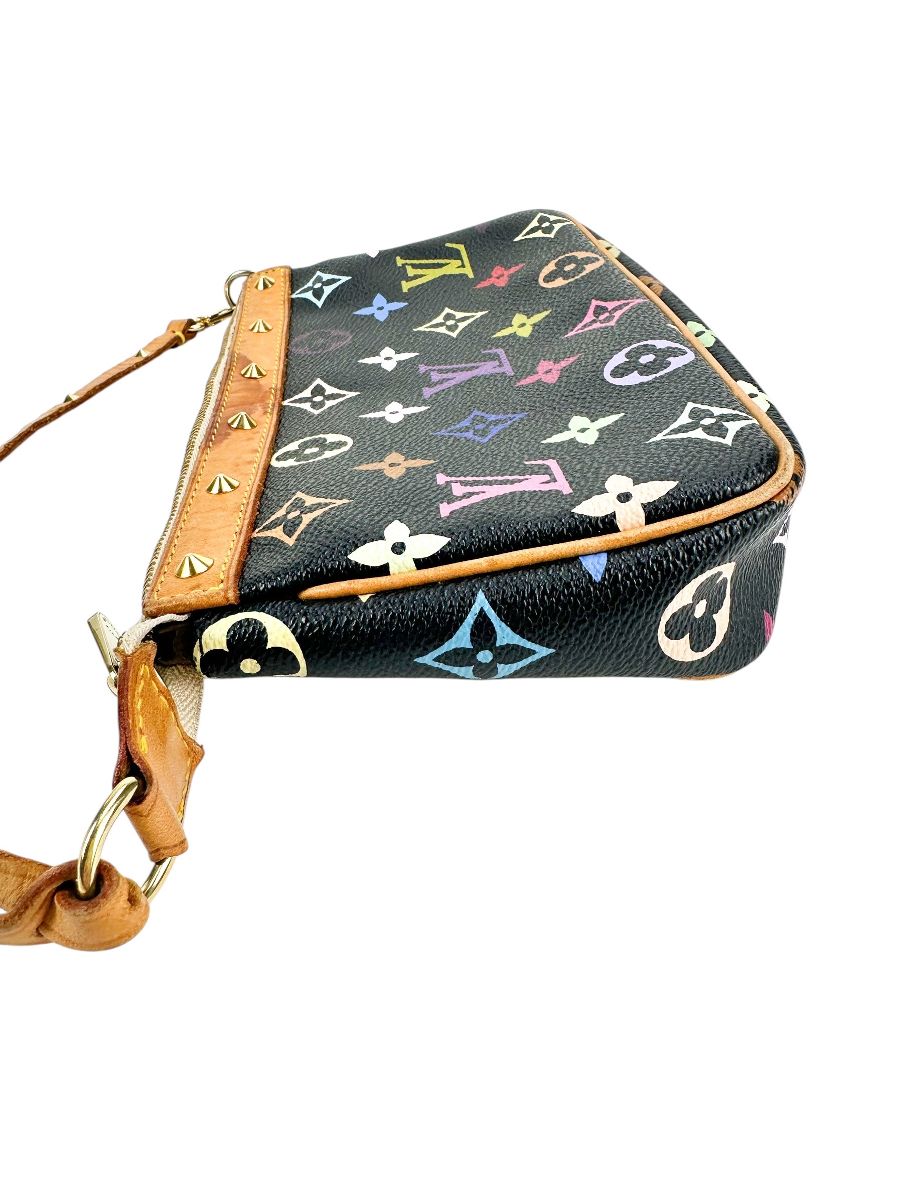 Louis Vuitton Multicolor Noir Coated Canvas Pochette Accessories