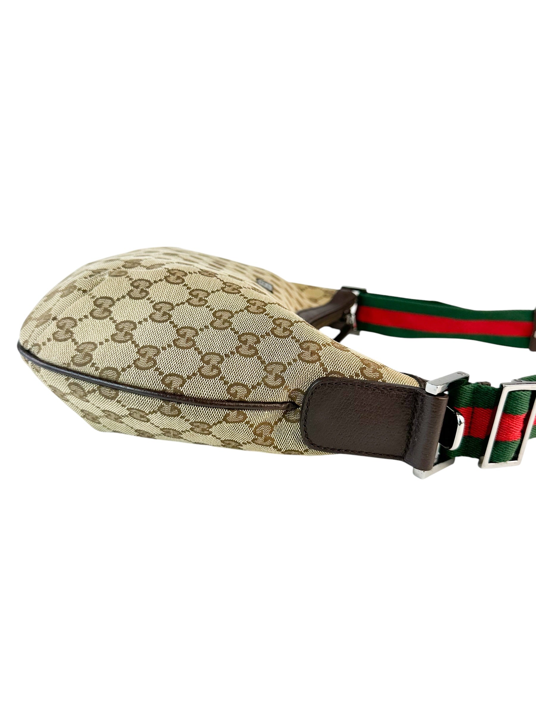 Gucci Brown GG Canvas Sherry Shoulder Bag