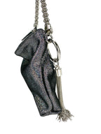 Jimmy Choo Sparkle Callie Metallic Clutch