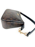 Coach Walnut Coated Canvas Nolita 19 Bag