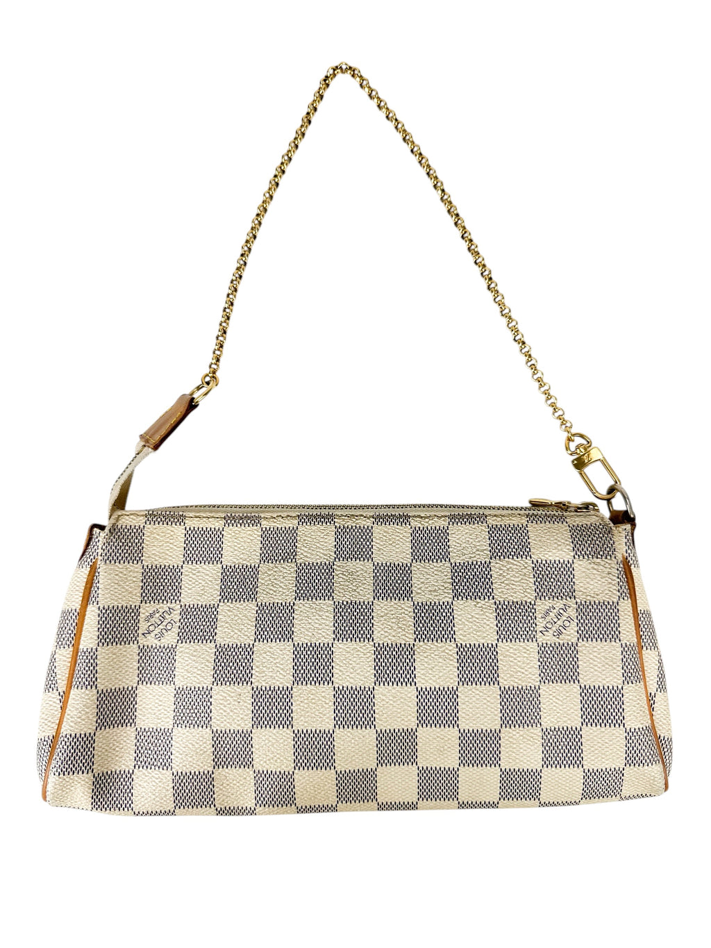 Louis Vuitton Damier Azur Coated Canvas Eva Handbag
