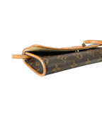 Louis Vuitton Monogram Coated Canvas Twin Pochette GM